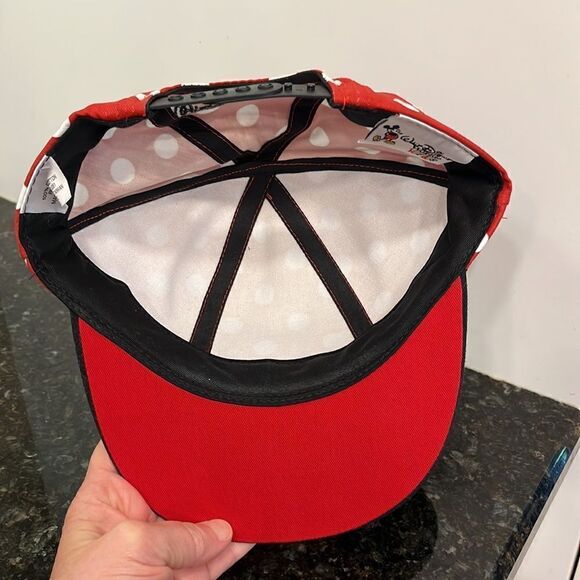 Walt Disney World Parks Minnie Mouse Baseball Hat Cap w/ Mickey Ears Bow… - Picture 3 of 6